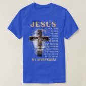 Jezus is m'n hele God Savior C T-shirt (Design voorkant)