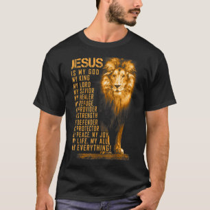 Jezus is m'n hele God Savior C T-shirt