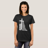 Jezus is m'n hele God Savior C T-shirt (Voorkant volledig)