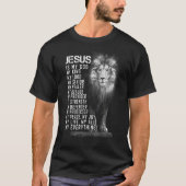 Jezus is m'n hele God Savior C T-shirt (Voorkant)