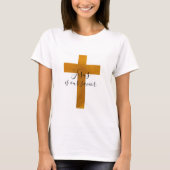 Jezus is onze redder - Aanpasbare T-Shirt (Voorkant)