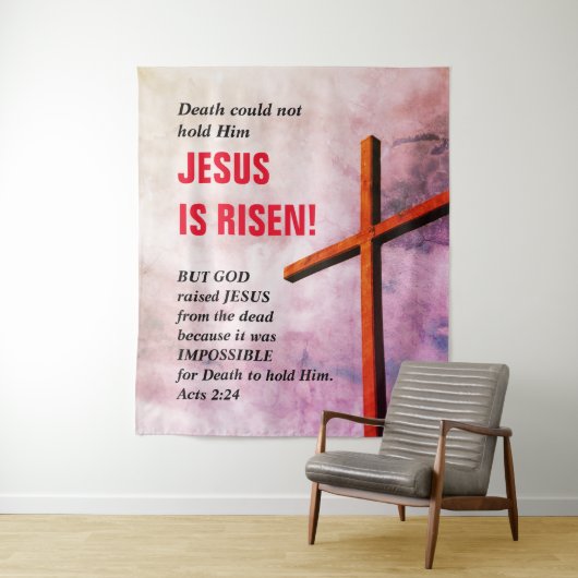 Jezus is opgestaan Paaskerk Wandkleed (In situ)