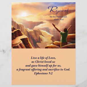 Jezus is Risen! Bulletins van de paaskerk