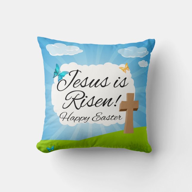 Jezus is Risen, Christelijke Pasen Kussen (Voorkant)