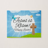 Jezus is Risen, Christelijke Pasen Legpuzzel (Horizontaal)