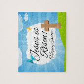 Jezus is Risen, Christelijke Pasen Legpuzzel (Verticaal)
