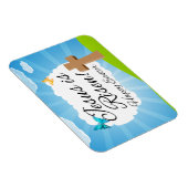 Jezus is Risen, Christelijke Pasen Magneet (Rechterzijde)