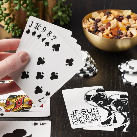 Jezus is sorry podcast spelen kaarten (Insitu)