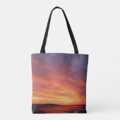 JEZUS IS VERREZEN Christelijke verrijzenis Tote Bag (Achterkant)