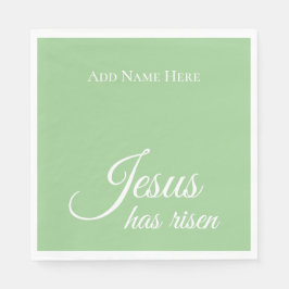 Jezus is verrezen met de aangepaste groene Christe Servet