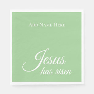 Jezus is verrezen met de aangepaste groene Christe Servet