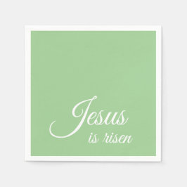 Jezus is verrezen met de elegante groene Christeli Servet