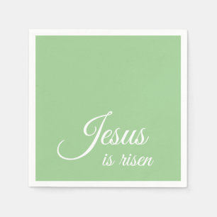Jezus is verrezen met de elegante groene Christeli Servet