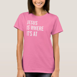 Jezus is waar het om draait Tri-Blend shirt
