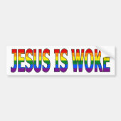 Jezus is wakker bumpersticker (Voorkant)