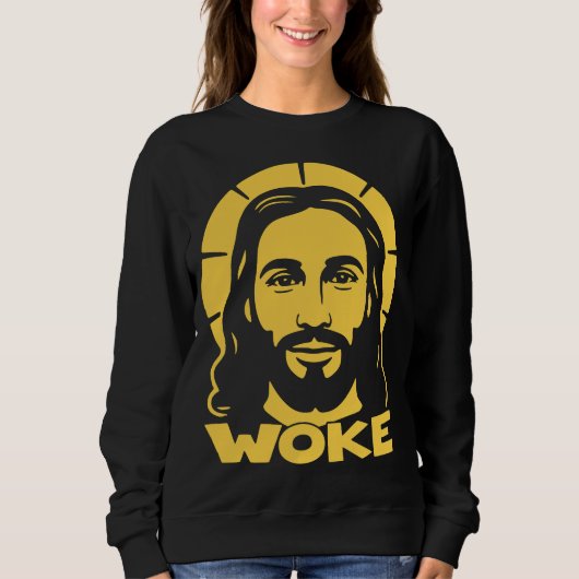 Jezus Is Wakker Liberale Trui (Voorkant)