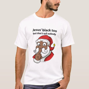 Jezus is zwart te T-shirt