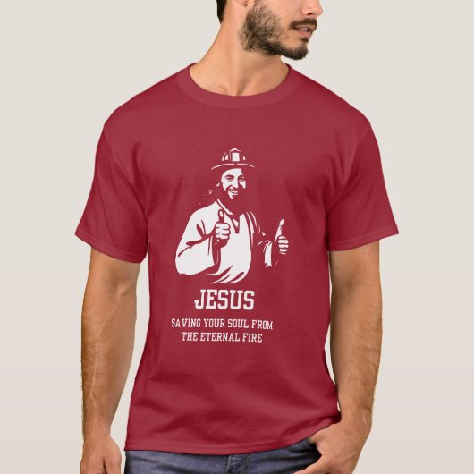 JEZUS - je ziel redden T-shirt (Voorkant)