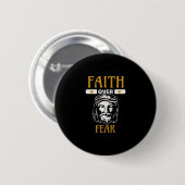 Jezus Jezus Christus Believing Jesusit Ronde Button 5,7 Cm (Voorkant /achterkant)