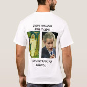 Jezus, Jezus, Christus zei: Republikeinse Vertalin T-shirt (Achterkant)