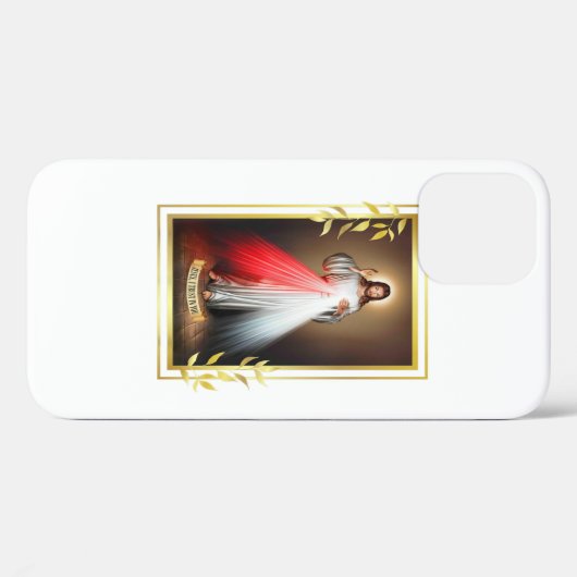 Jezus Jezus Jezus, ik vertrouw op jou kat Case-Mate iPhone Case (Achterkant (horizontaal))