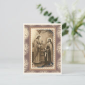 Jezus Jezus Jezus St. Therese First Briefkaart (Staand voorkant)