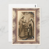 Jezus Jezus Jezus St. Therese First Briefkaart (Voorkant / Achterkant)
