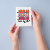 Jezus, Jezus, Jezus Tot de dag dat ik sterf Flyer (Hand)
