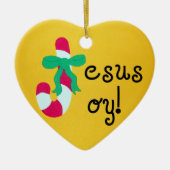 Jezus Joy! Keramisch Ornament (Voorkant)