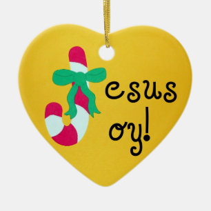 Jezus Joy! Keramisch Ornament