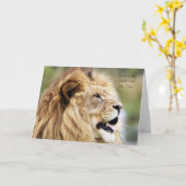 Jezus (Jubileum voor Pastor) Kaart (Gele Bloem)