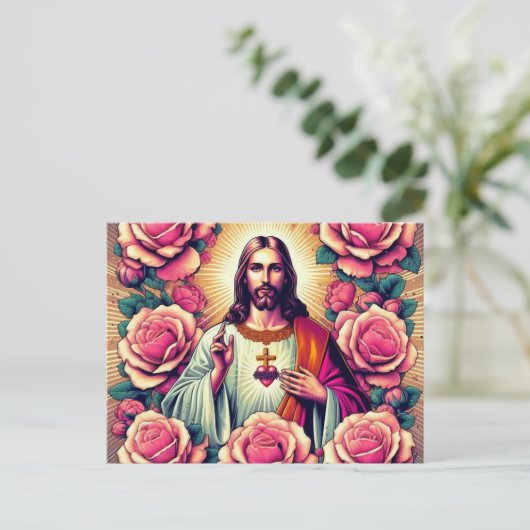 Jezus kaart! briefkaart (Staand voorkant)