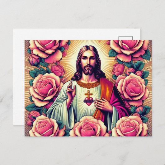 Jezus kaart! briefkaart (Voorkant / Achterkant)