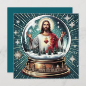 Jezus, Kaart van Kerstmis! (Voorkant / Achterkant)