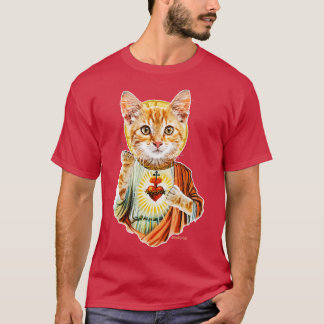 Jezus kat t-shirt