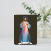 Jezus Katholieke begrafenisherdenking Heilige Kaar (Staand voorkant)