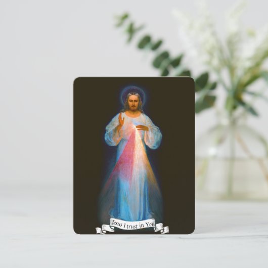 Jezus Katholieke begrafenisherdenking Heilige Kaar (Staand voorkant)