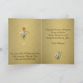 Jezus katholieke paaskerrekerij feestdagen kaart (Binnen)