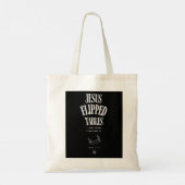 Jezus Keerde Tafels Om – Ik Visualiseer het Vaak Tote Bag (Achterkant)