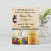 Jezus keert terug naar het Baby shower van de Vade Kaart (Staand voorkant)