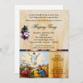 Jezus keert terug naar het Baby shower van de Vade Kaart (Voorkant / Achterkant)