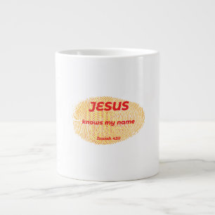 JEZUS KENT MIJN NAAM GROTE KOFFIEKOP