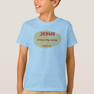 JEZUS KENT MIJN NAAM T-SHIRT