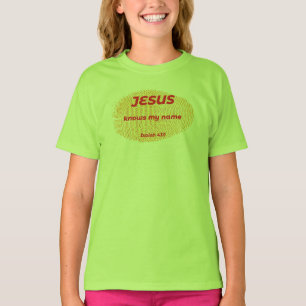 JEZUS KENT MIJN NAAM T-SHIRT
