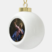 Jezus Keramische Bal Ornament (Rechts)