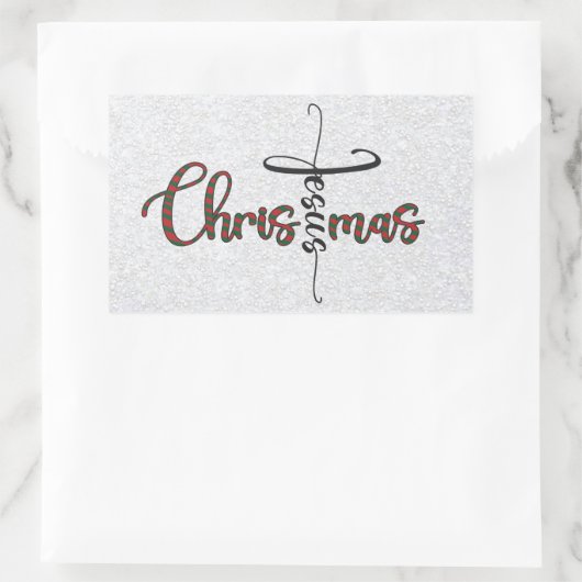 Jezus Kerst stickers (Tas)