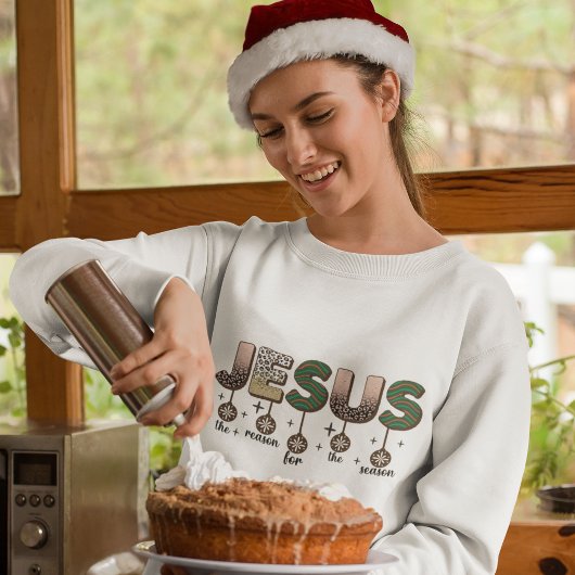 Jezus kerst sweatshirt
