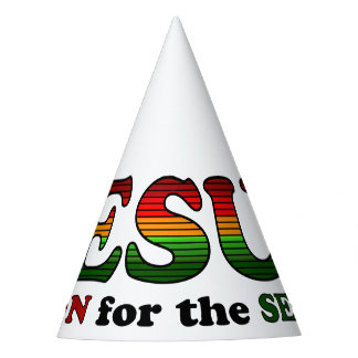 Jezus kerstbomen feesthoedjes