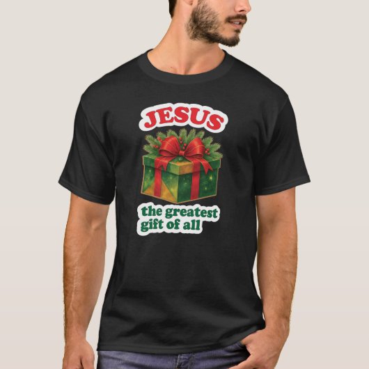 JEZUS - Kerstmis T-shirt (Voorkant)