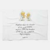 Jezus keuken handdoek Psalm 93:4 (Horizontaal)